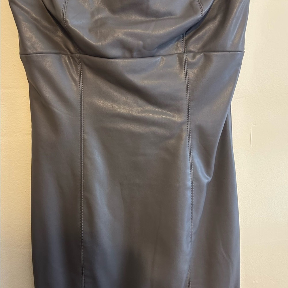 Forever 21 Strapless Gray Dress